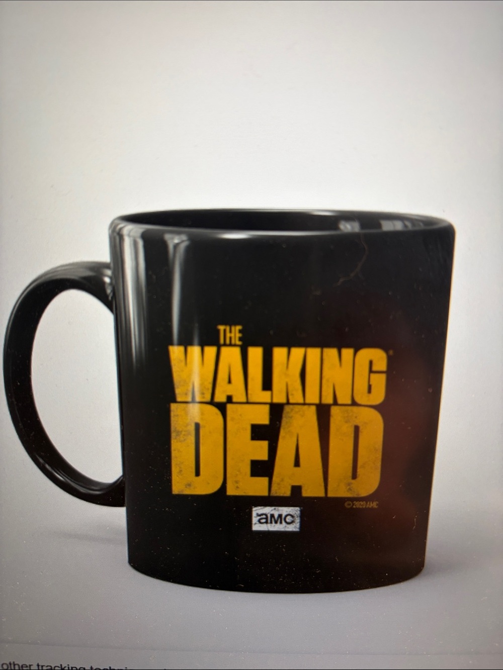 The Walking Dead Black Logo Ceramic Coffee Mug
